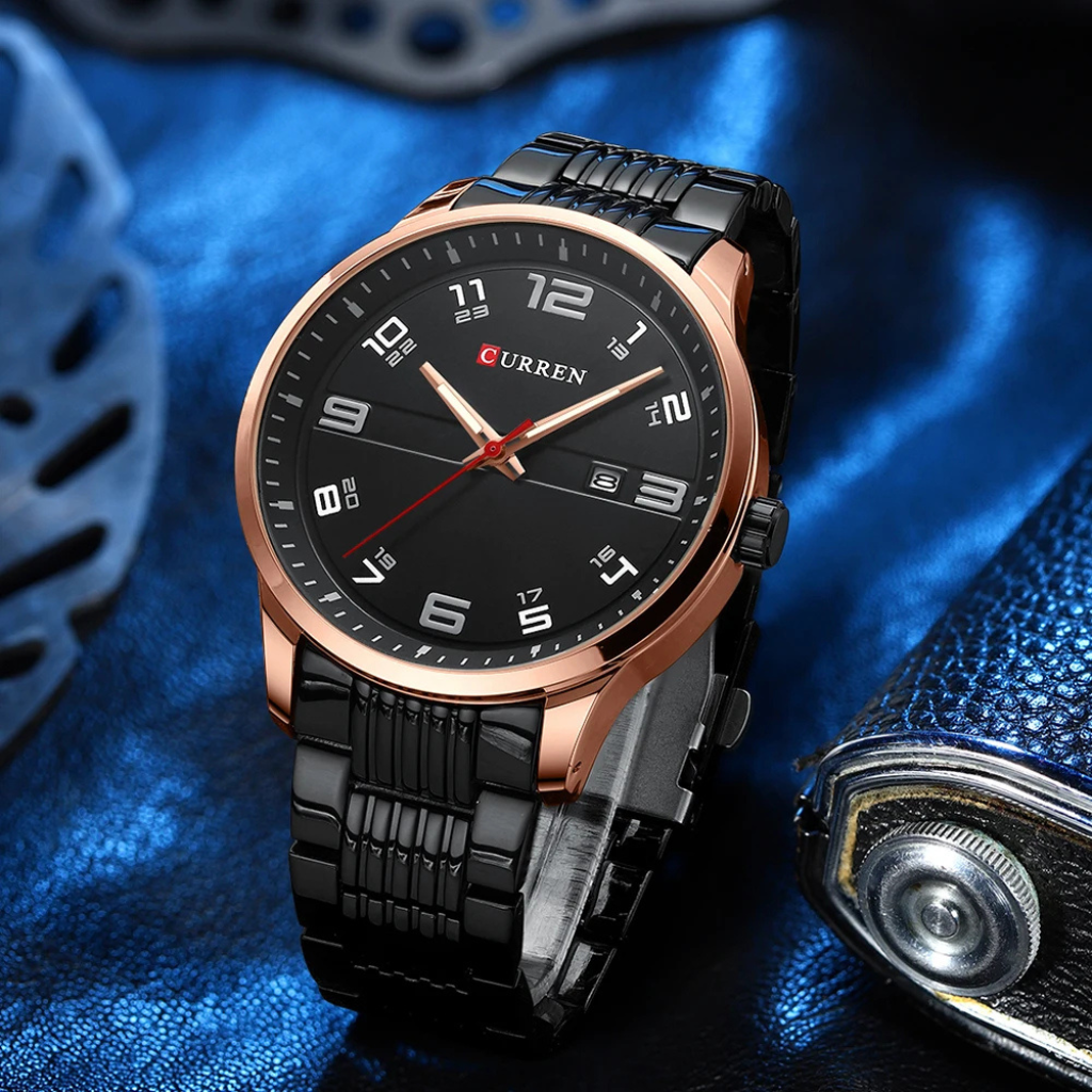 Relógio Masculino Modern Garph | Curren Oficial