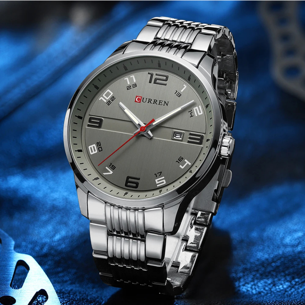 Relógio Masculino Modern Garph | Curren Oficial