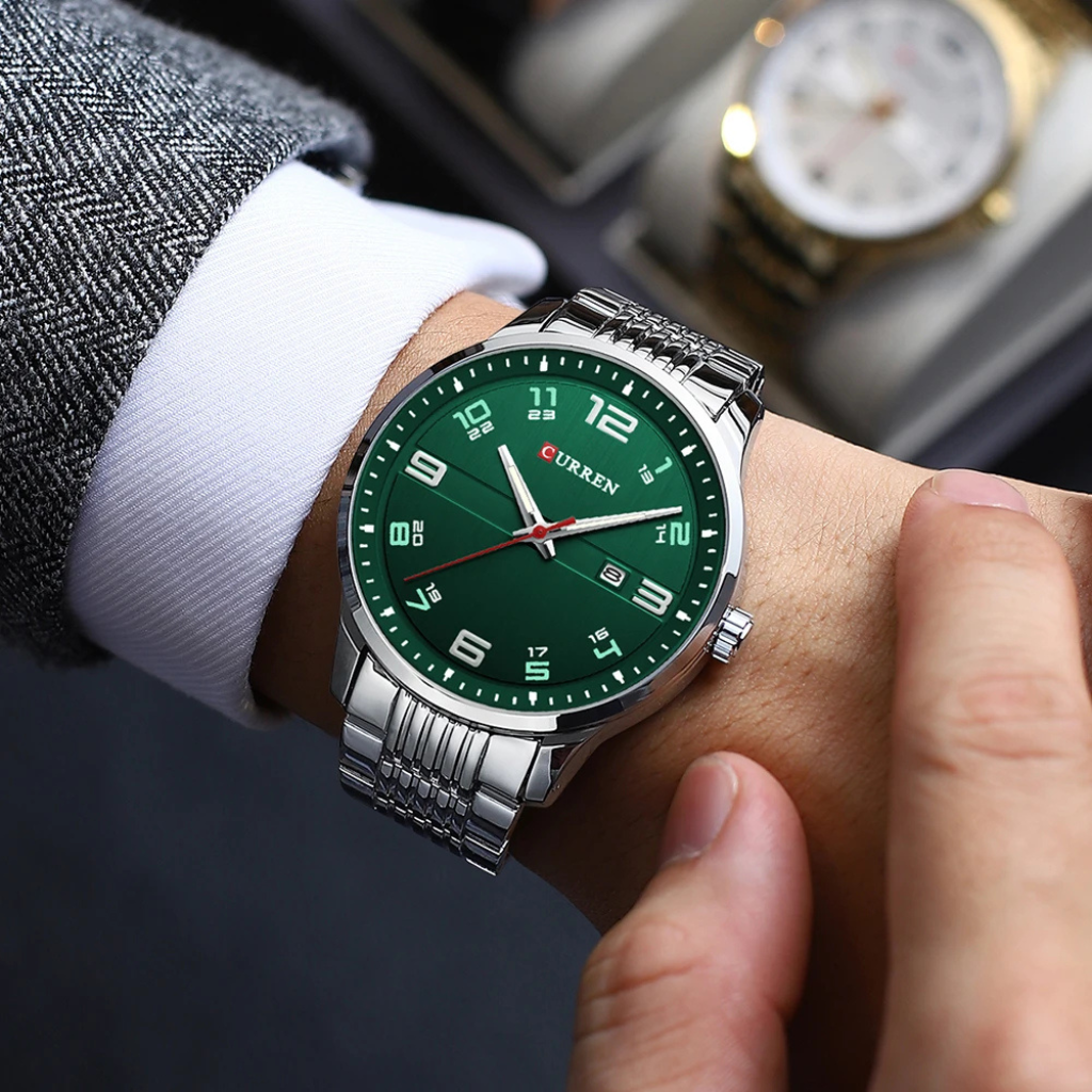 Relógio Masculino Modern Garph | Curren Oficial