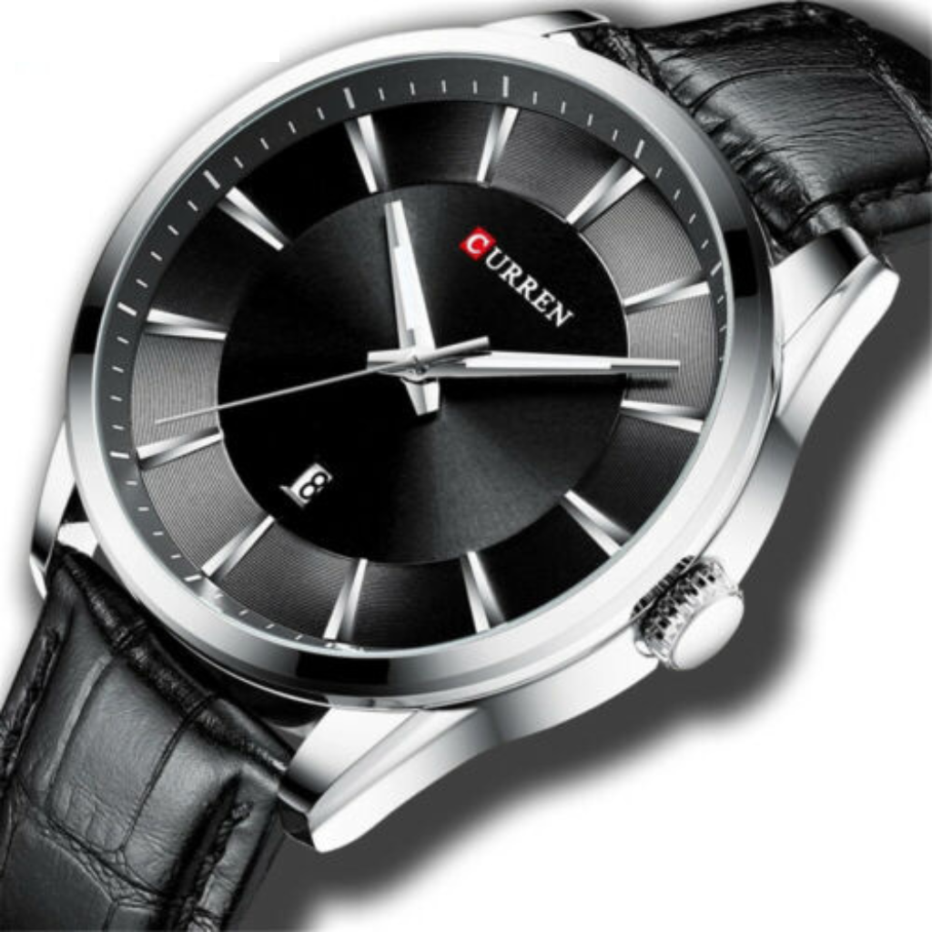 Relógio Masculino Modern black | Curren Oficial